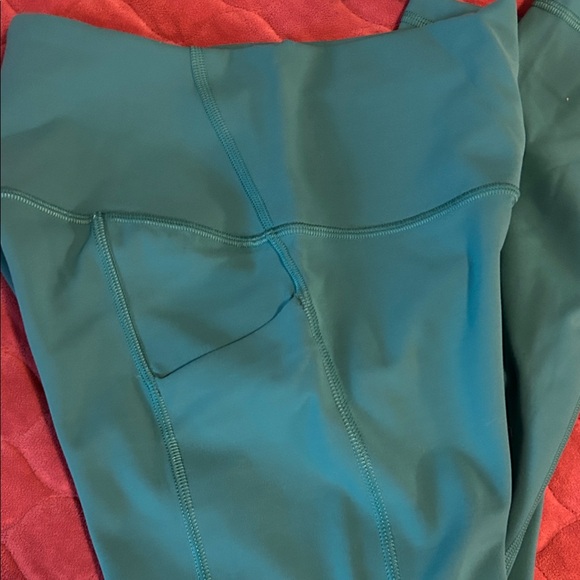 lululemon athletica Teal Leggings NWT size 6 - Picture 4 of 5
